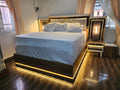Luxury LED Platform Bed Set (Modern Glow Edition)