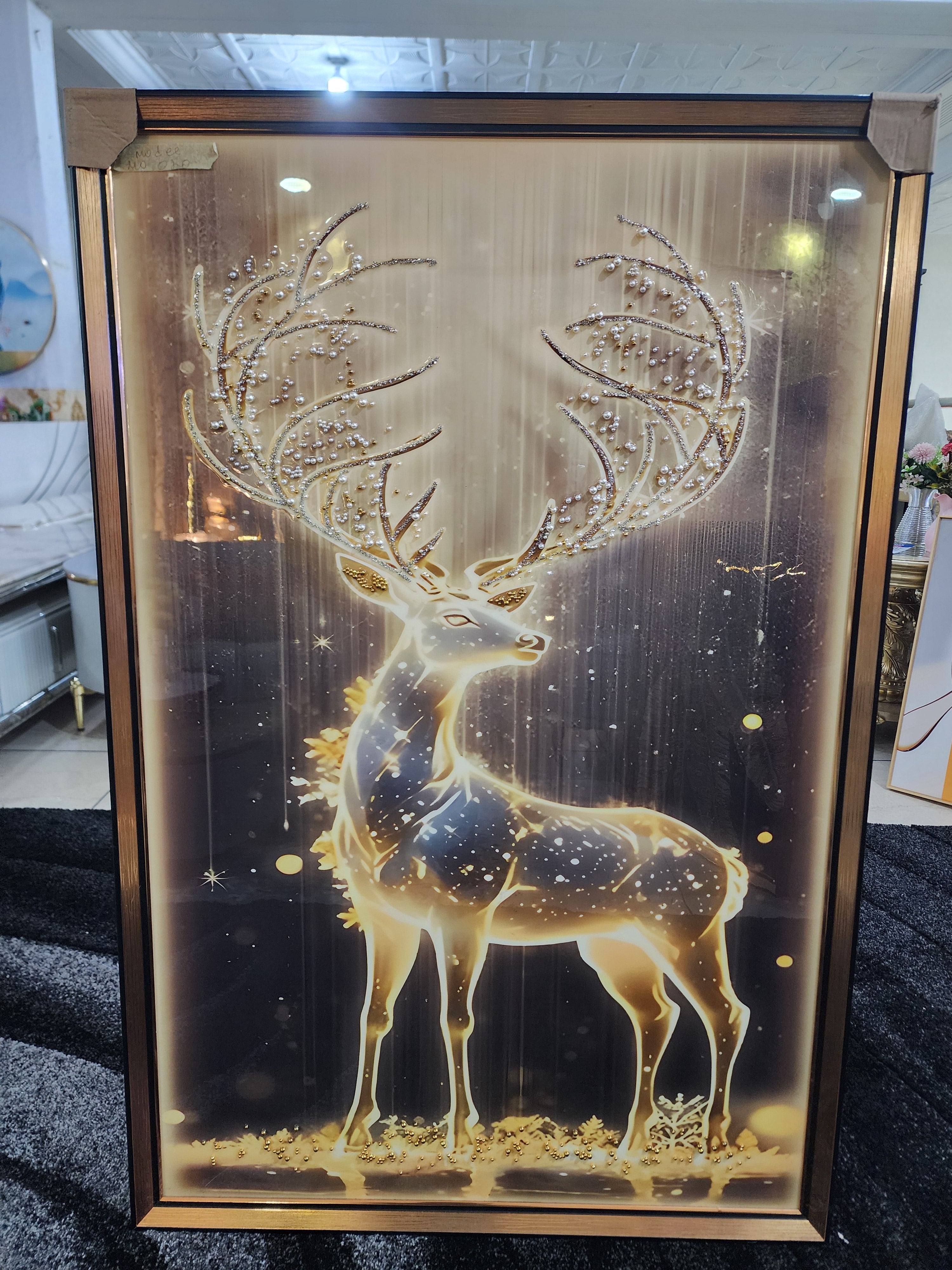 Luxury Deer Wall Art Frame
