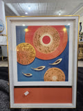 Luxury Art Wall Flame