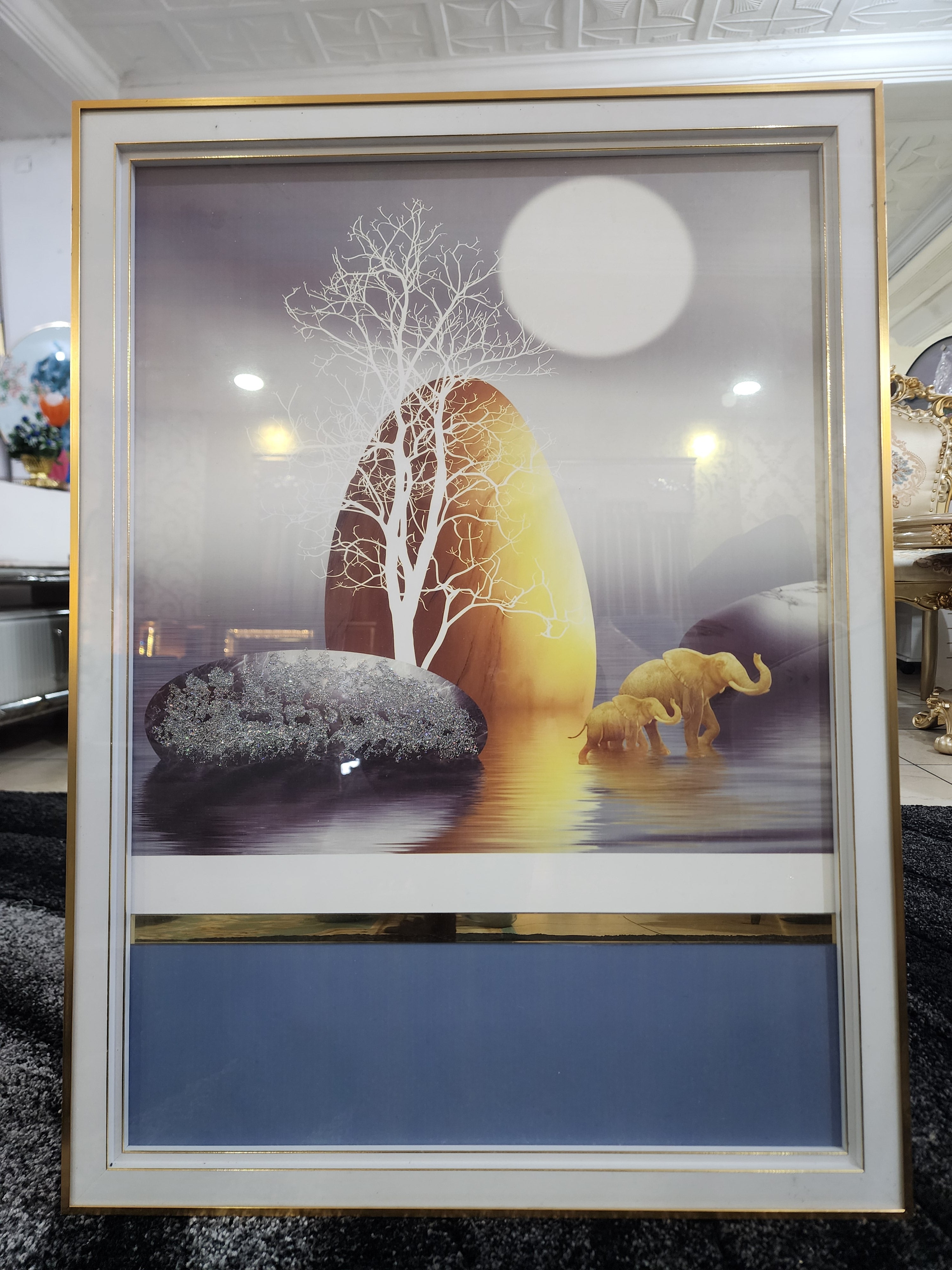 Modern Abstract Wall Art Frame