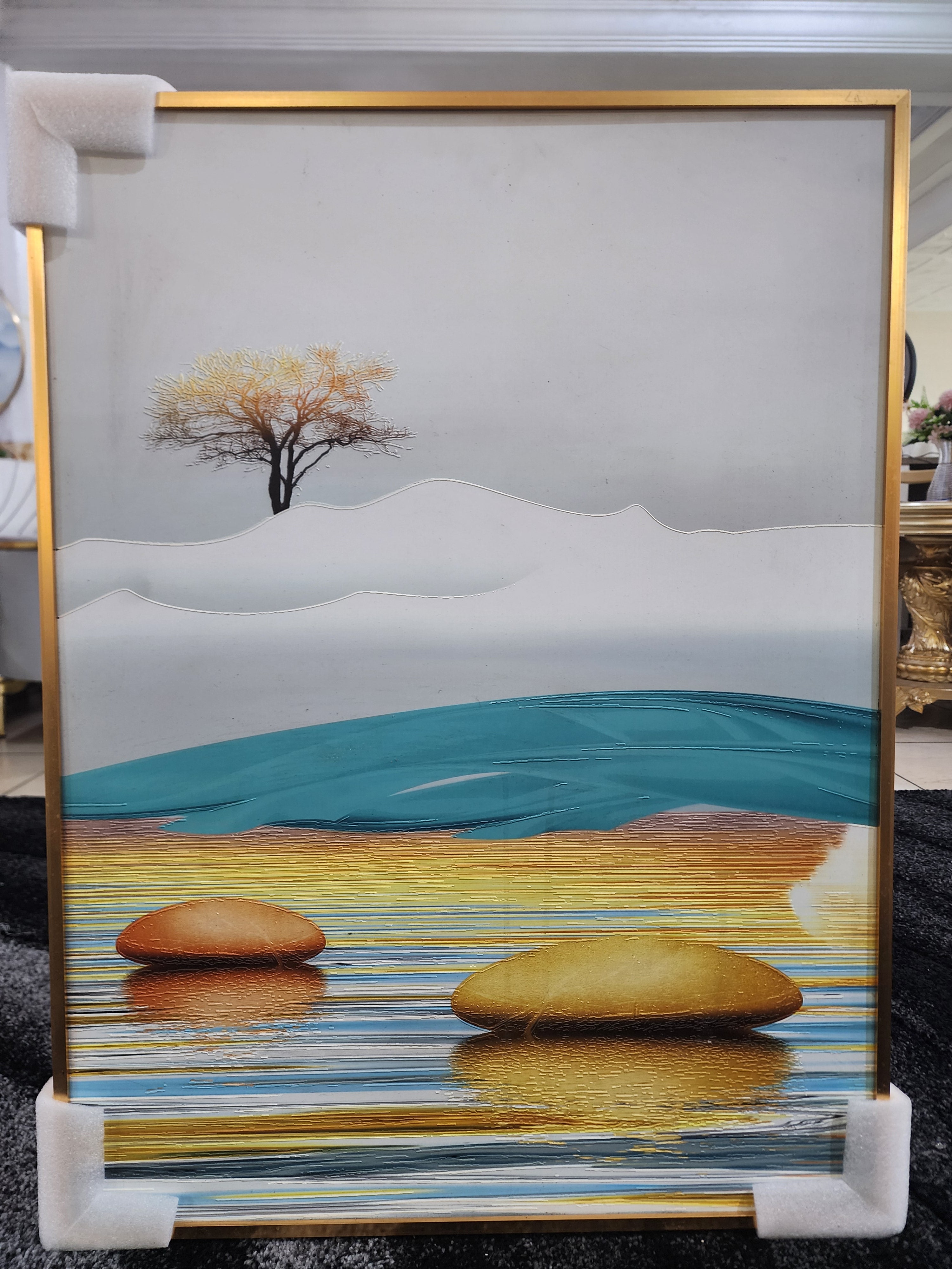 Luxury Ocean Art Wall Frame