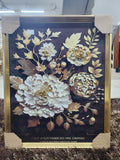 Modern Flower Art Wall Frame