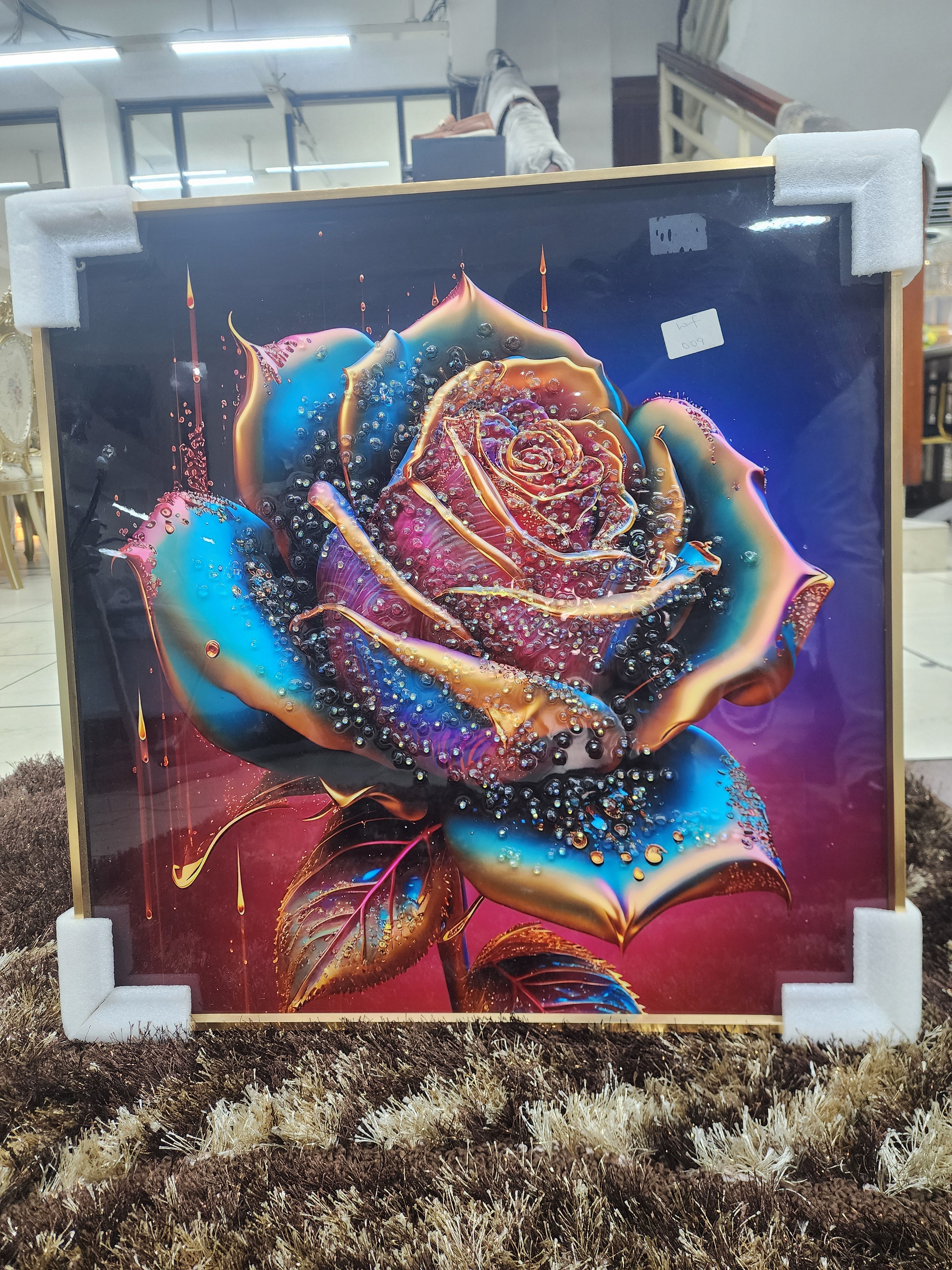 Beautiful Flower Art Wall Frame