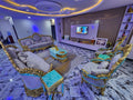 Royal Gold  & Luxury Sofa Set (Palace Edition)