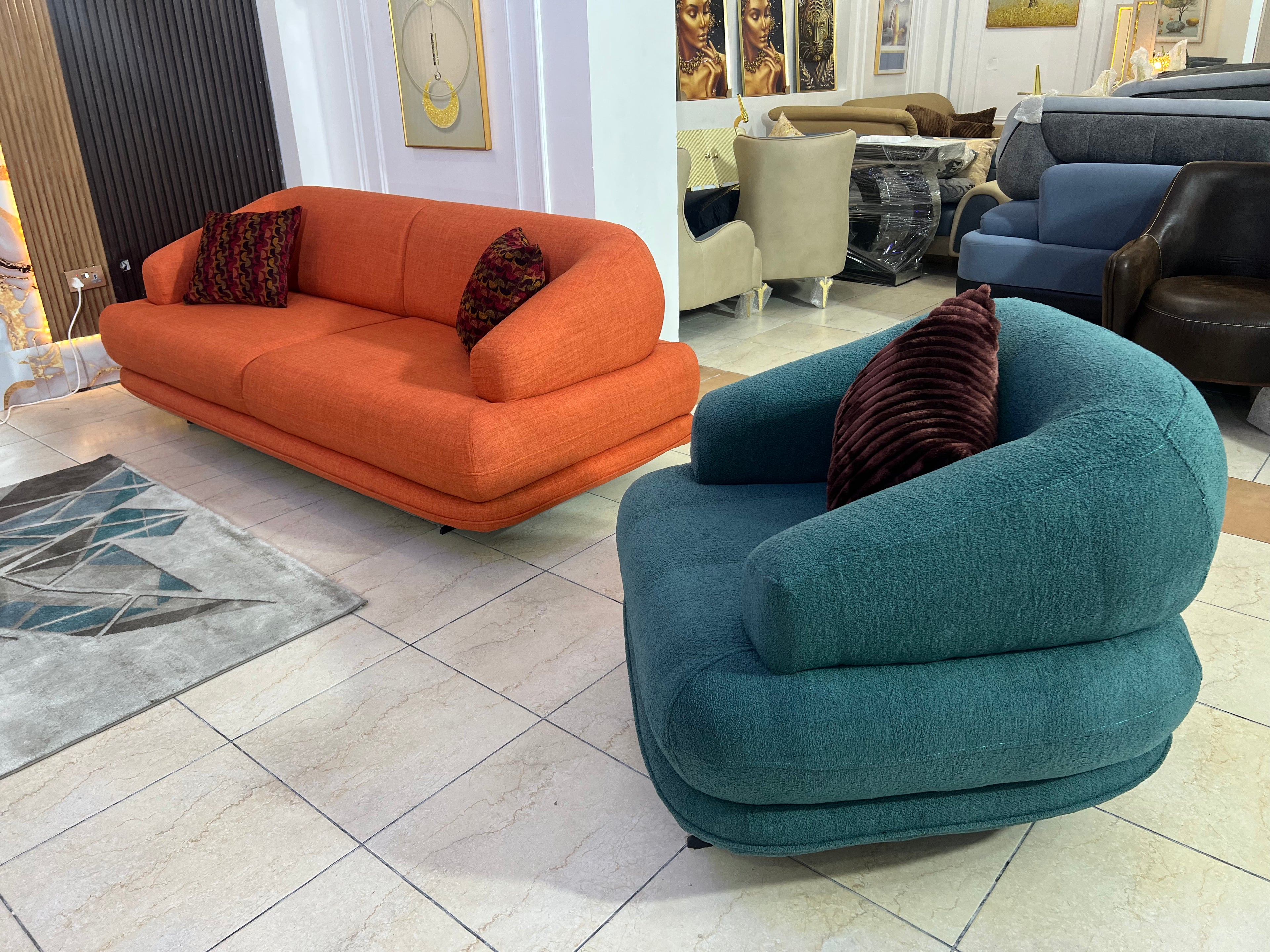 Contemporary Premium Lounge Set (Vibrant Edition)