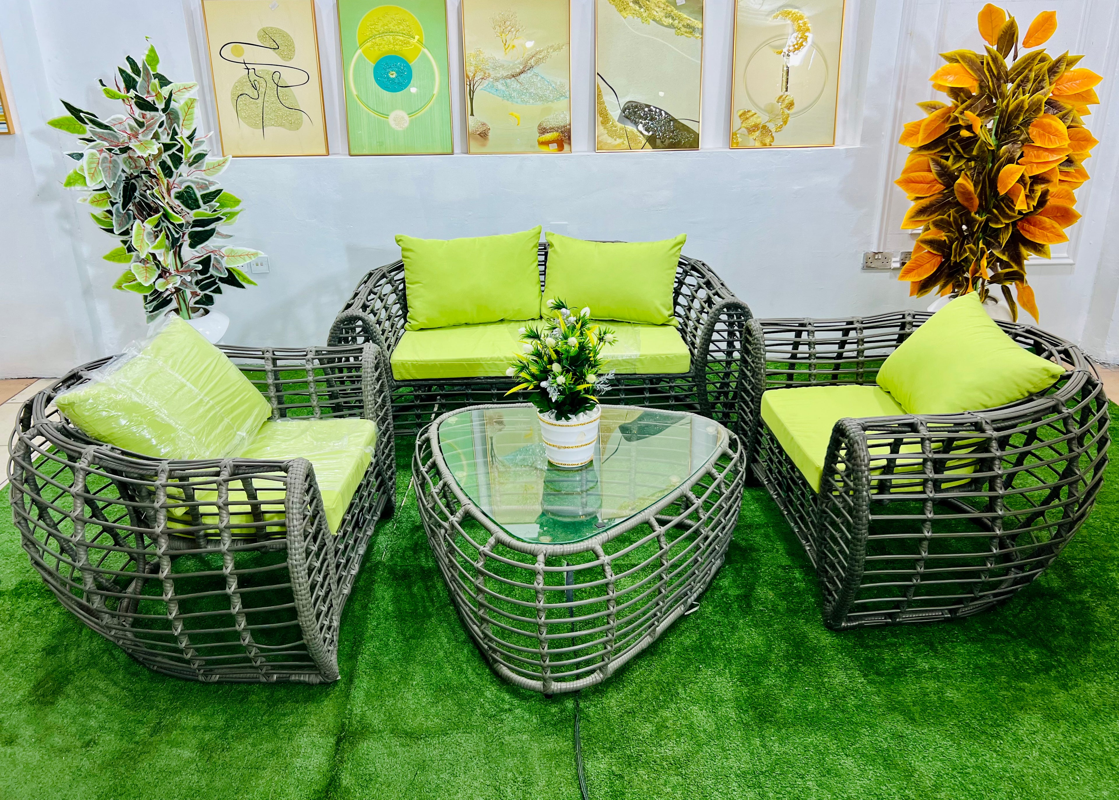 Alpine lattice lounge Set