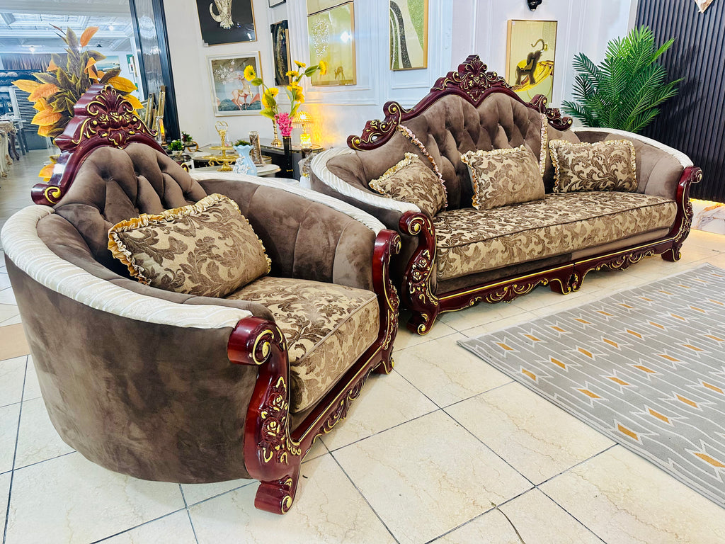 Royal Classic Luxury Sofa Set (Premium Edition)