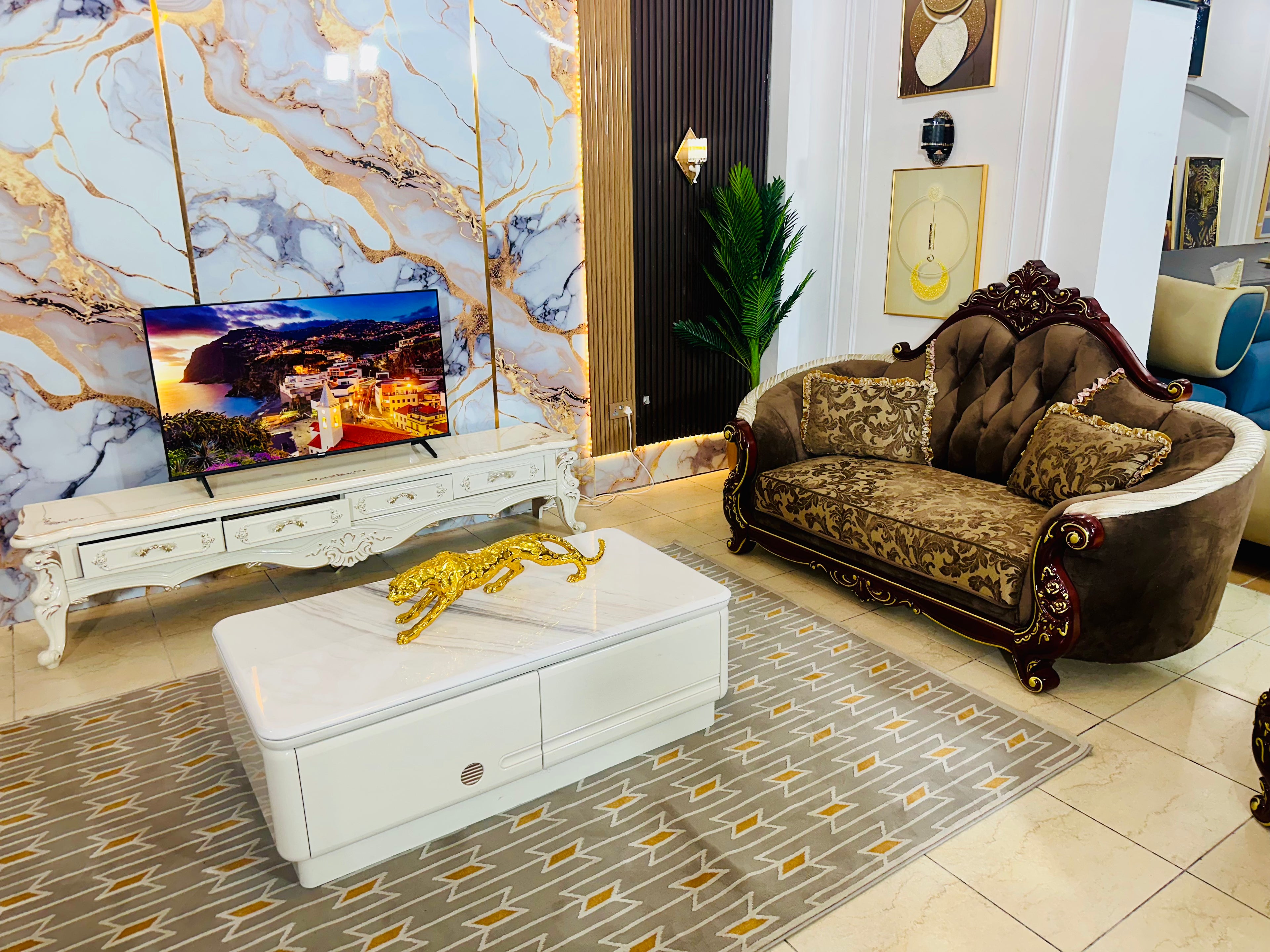 Royal Classic Luxury Sofa Set (Premium Edition)