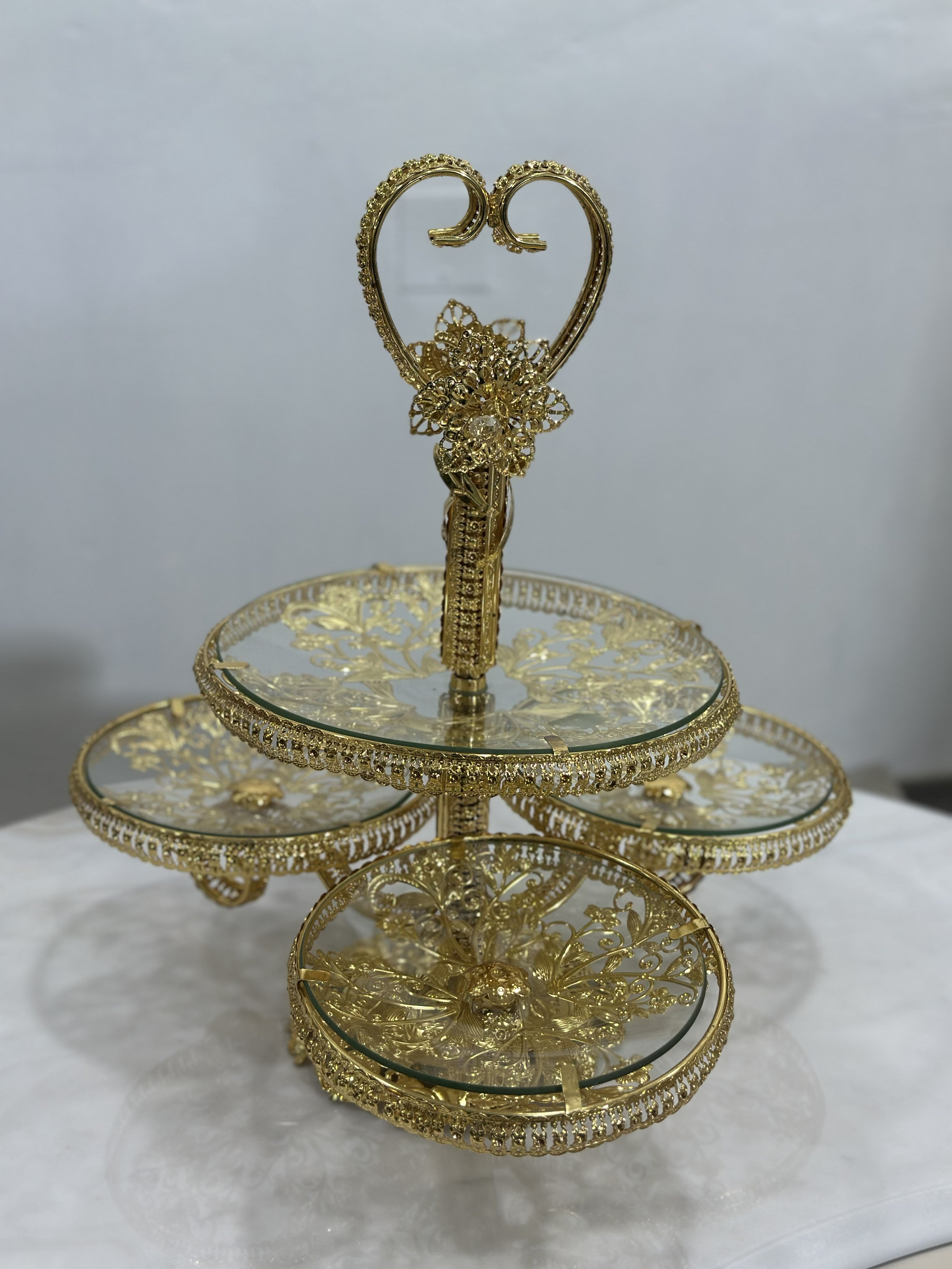 Luxury Gold Serving Tray