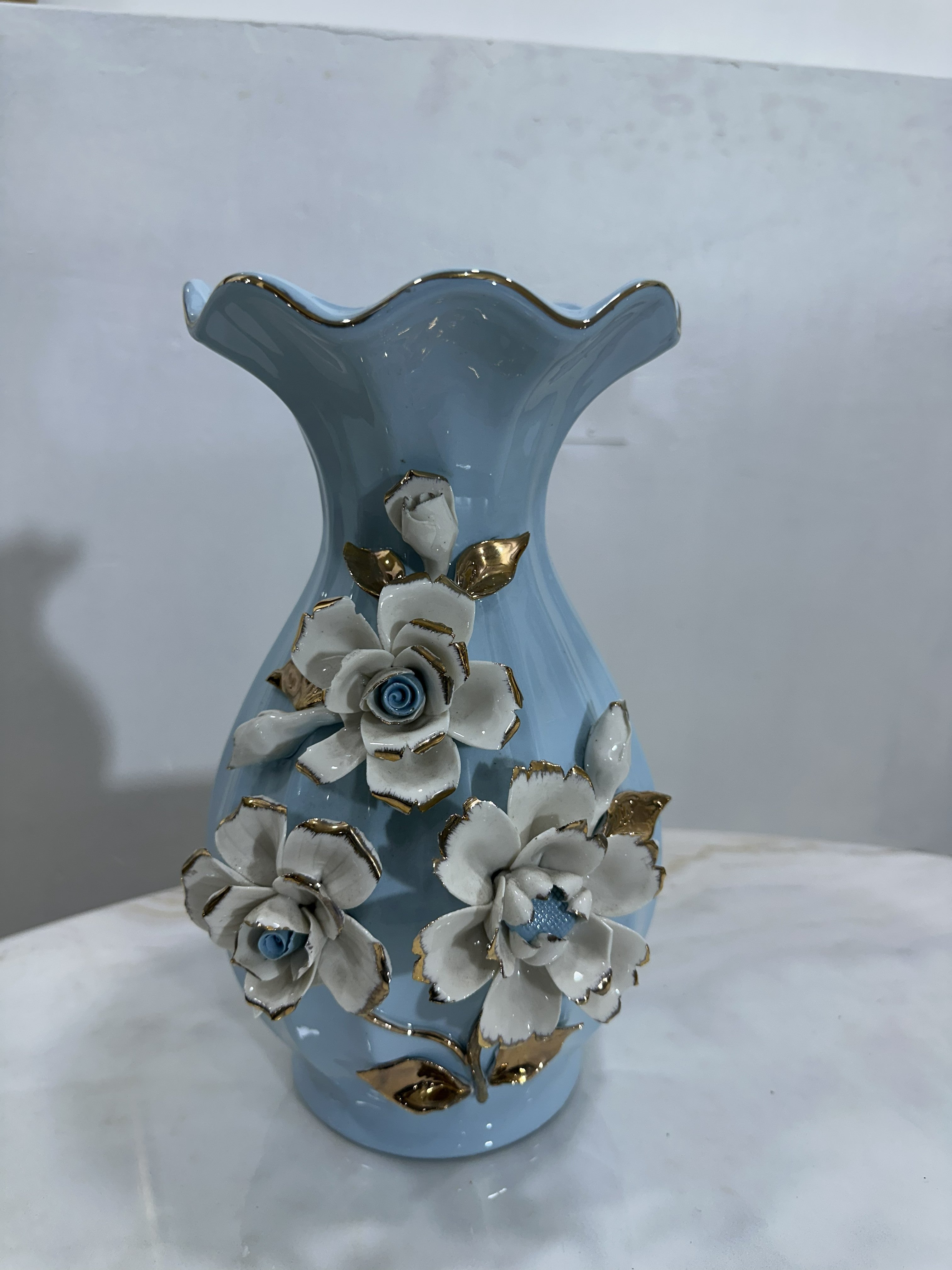 Luxury Floral Ceramic Vase