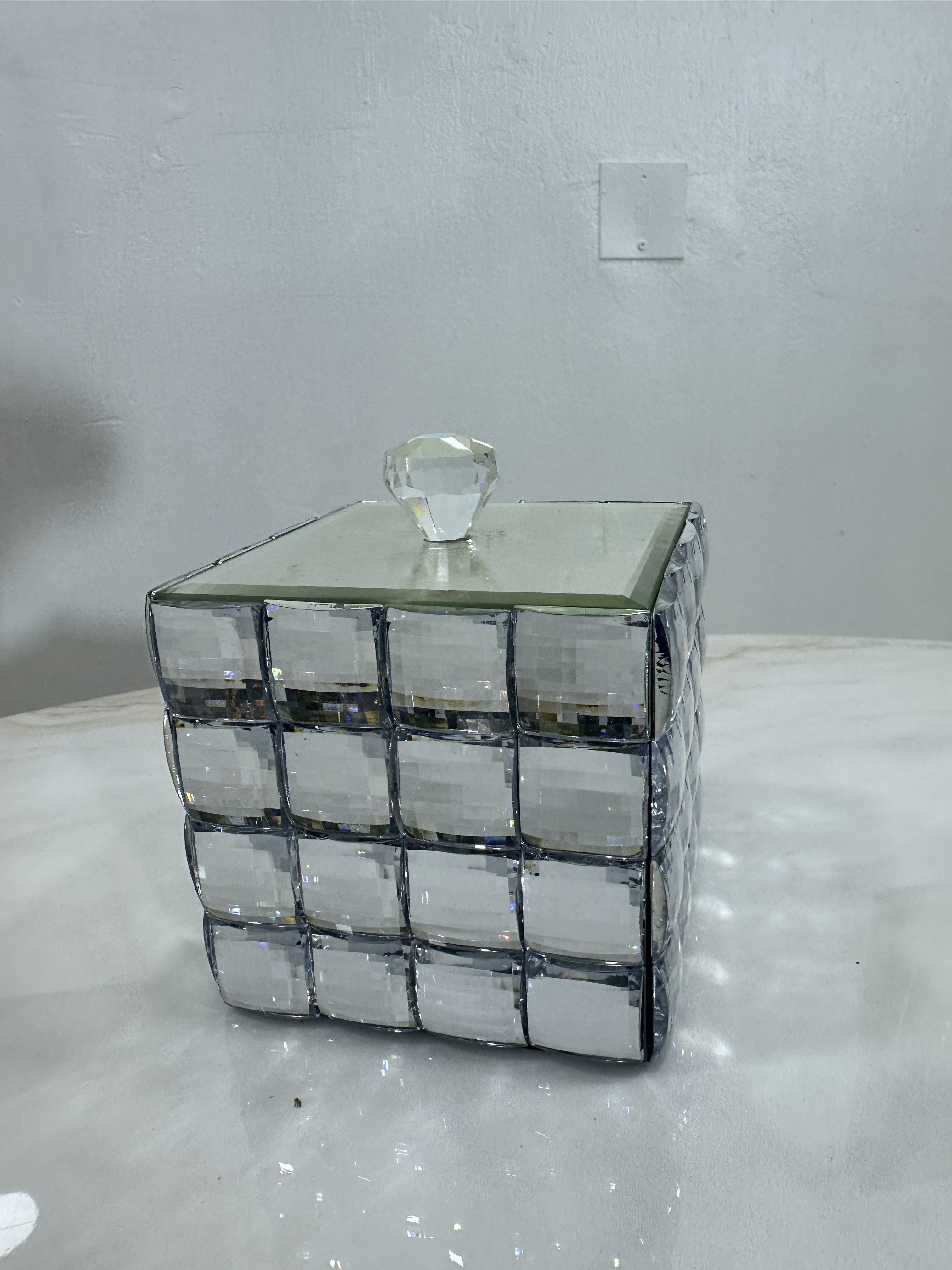Modern Geometric Glass Vase