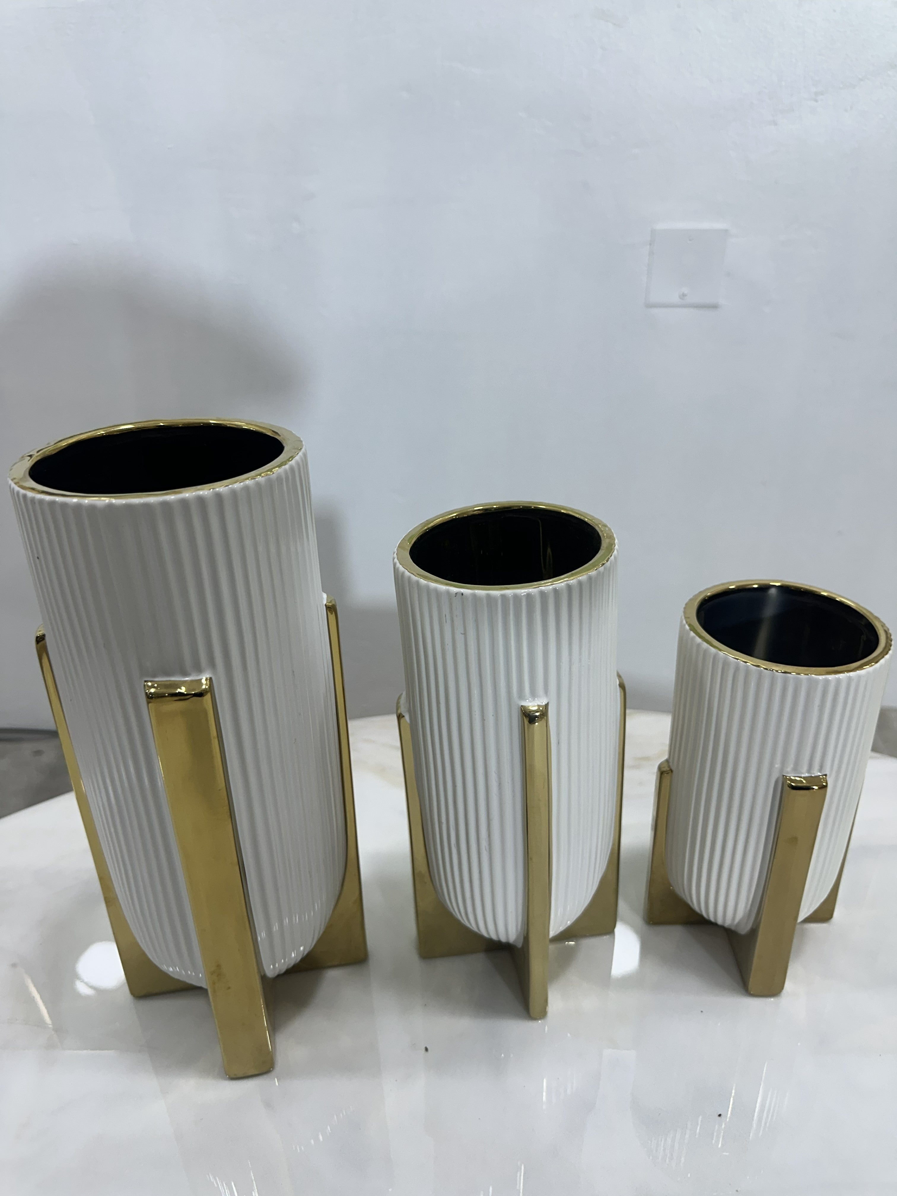 Modern Ceramic Flower Vase Set